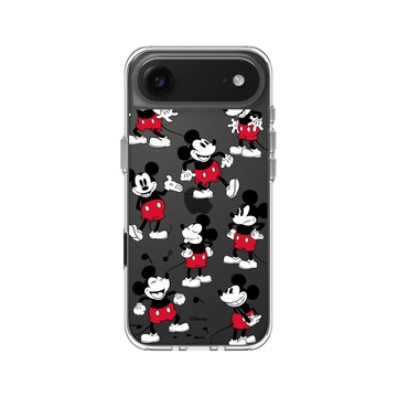 iPhone Air Clear Case（相機按鈕） 透明 - 迪士尼-米奇 Mickey - Sticker-米奇的常態