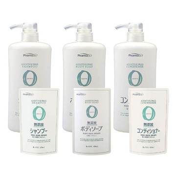 日本 KUM熊野 石鹼皂 zero 無添加 洗髮乳/潤髮乳/沐浴乳600ML