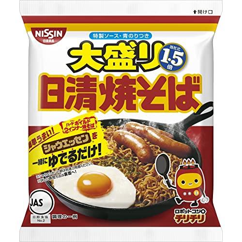 日清食品 日清焼そば 大盛り1.5倍 151g×12個 袋麺 インスタント