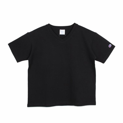 チャンピオン Champion Tシャツ 半袖 レディース V NECK T-SHIRT ブラック ホワイト グレー ブラウン 黒 白 CW-M323