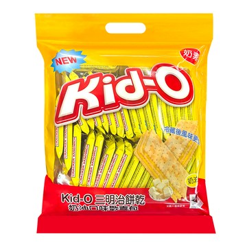 Kid O 三明治餅乾奶油口味歡喜包(612g)