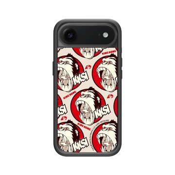 iPhone Air Mod NX -邊框背蓋組合 (相機按鈕) 黑 - KKSI x Mitsume - 復古金剛