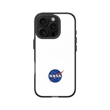 iPhone 16 Pro Clear 酷墨灰 - NASA - Meatball (White)