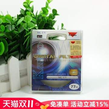 日本肯高UV鏡72 55 49 62 77mm適用于佳能單反相機鏡頭 24-105濾鏡