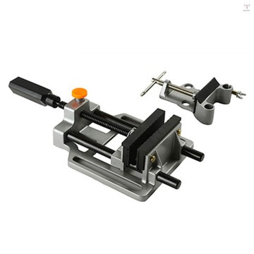 100mm 快速釋放鑽虎鉗重型壓鑄鋁合金釋放按鈕,用於鑽床工作台