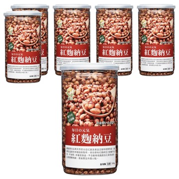 Global Garden 盛花園 豆米花 紅麴納豆  330g  6罐