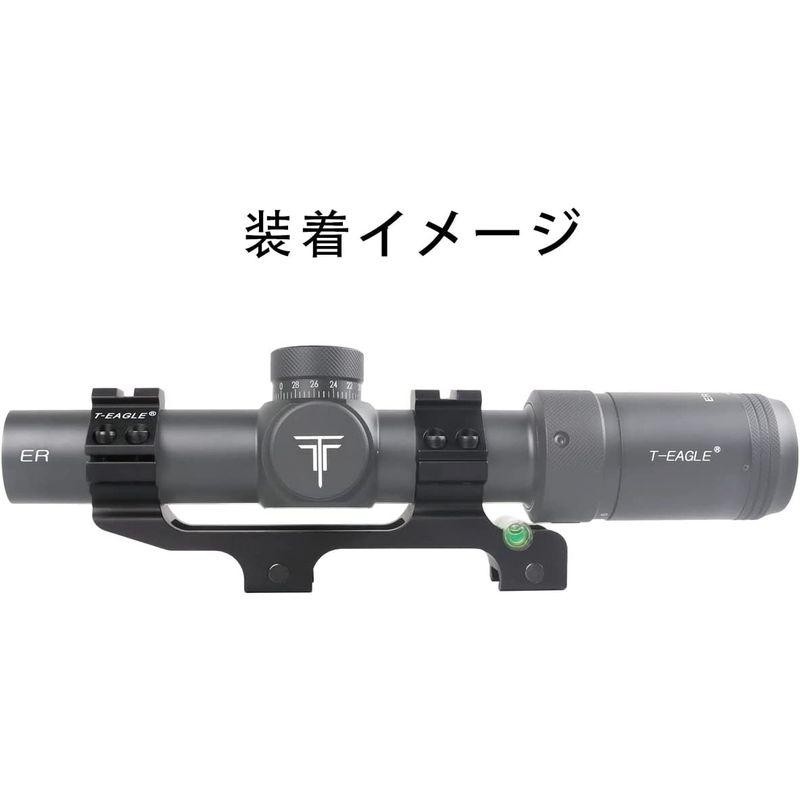 T-EAGLE マウントリング ワンピース 1インチ 25.4mm 30mmスコープ