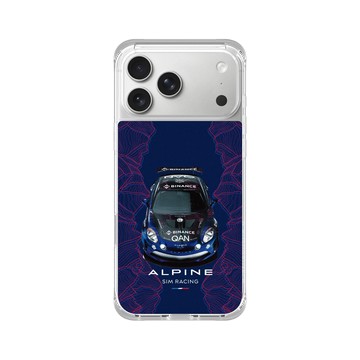 iPhone 17 Pro Max ClearX (MagSafe 兼容) 晶透白 - Alpine - Alpine Sim Racing A110 R