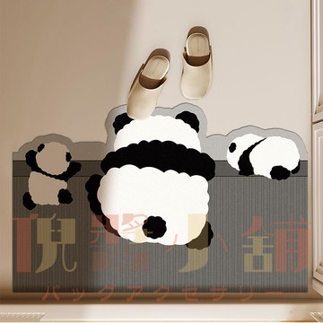 硅藻泥吸水墊 軟墊 可愛卡通動物腳墊子 衛生間門口防滑浴室吸水地墊【倪醬小鋪】