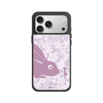 iPhone 17 Pro Max SolidX 黑 - 幾米 Jimmy Liao - 兔子系列-毛毛兔