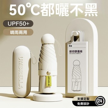 迷你口袋膠囊傘 摺疊口袋傘 附傘套 遮陽傘 口袋傘 迷你傘 輕量傘 晴雨傘 口袋迷你雨傘 雨傘 傘 折疊傘 高級感雨傘