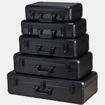 鋁合金工具箱 收納箱手提式家用五金大號儀器設備安全防護箱子定制~買買買