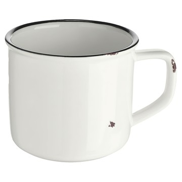 德國 VEGA Liron 瓷製馬克杯  1個  黑色/白色