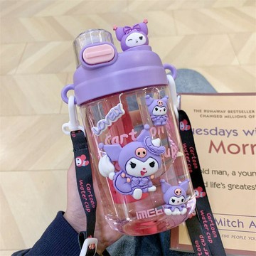 【臺灣🌸出貨】庫洛米雙飲杯兒童水杯玉桂狗上學專用女孩幼兒園杯子男小學生水壺🍂