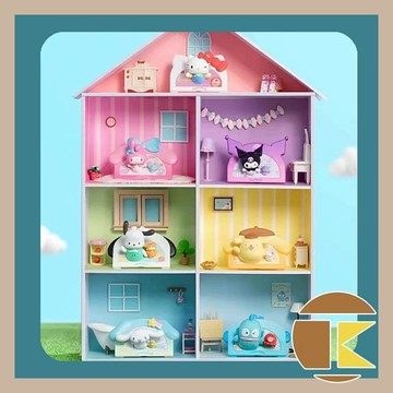 【7月預購】TOPTOY 三麗鷗 my home系列 冰箱貼盲盒 公仔收藏 擺飾推薦 一中盒6入｜愛蛋客