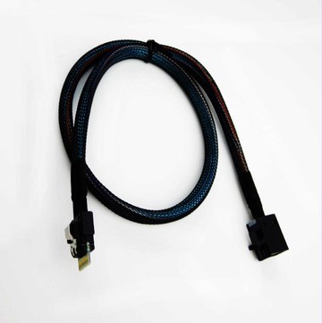 【台灣公司 可打統編】全新內置Slim SAS 4.0 SFF-8654轉8643 MiniSAS 3.0 HD連接數據線