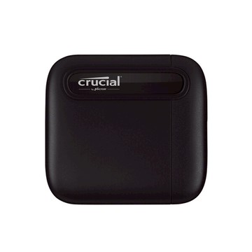 美光 Micron Crucial X6 外接式 SSD 行動硬碟 /台 USB3.2 TypeC 500GB、1TB、2TB、4TB可選擇｜領券最高折$220