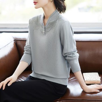 氣質針織打底衫毛衣短款秋冬裝