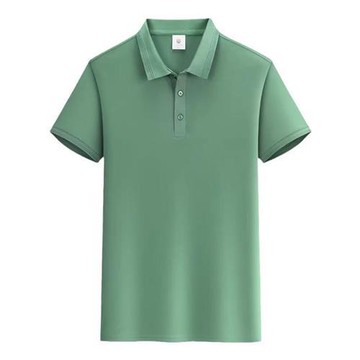 【巴黎精品】POLO衫短袖上衣-桑蠶絲冰絲無痕純色男裝9色a1ff30