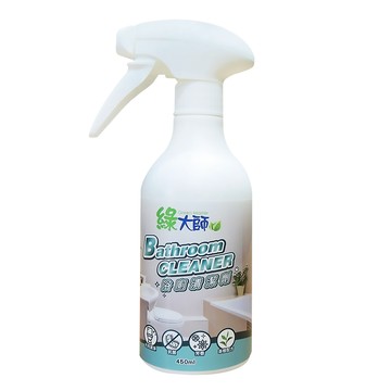 綠大師 浴廁水垢清潔劑 光亮潔淨 抗菌除臭 茶樹配方  450ml  1瓶