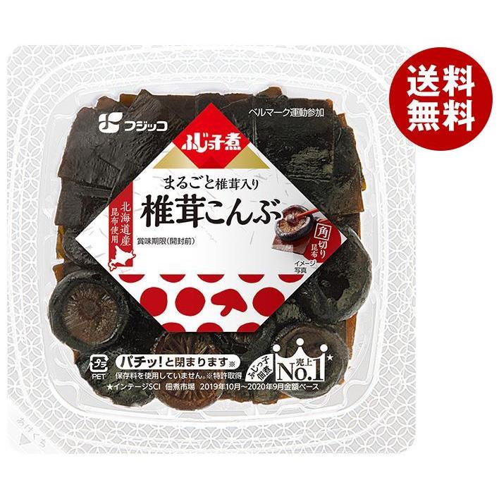 フジッコ ふじっ子煮 椎茸こんぶ 72g×24(12×2)個入｜ 送料無料 惣菜 佃煮 こんぶ ごはんのおとも