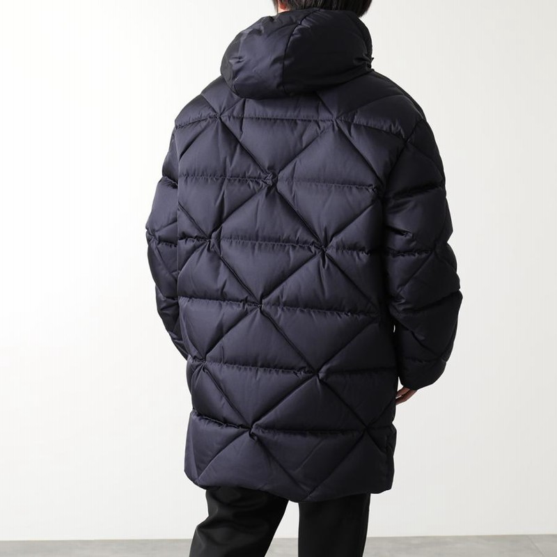 プラダ キルティング ジップ ジャケット レディース ブラック 44 PRADA