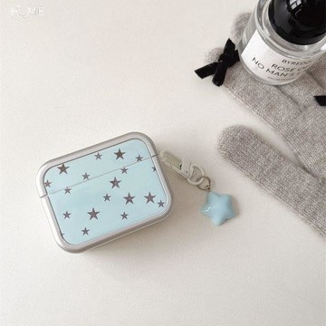 ins簡約韓系星星適用AirPods5蘋果耳機殼airpods4新款airpodspor2