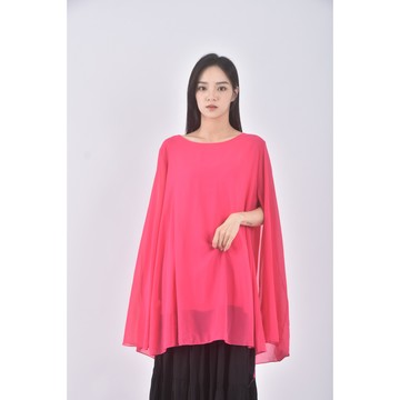 (XL) keith will質感圓領粉色短袖上衣二手衣