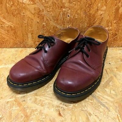女の子向けプレゼント集結 中古】ドクターマーチン チェリー レザー 3ホールシューズ 1461 靴
