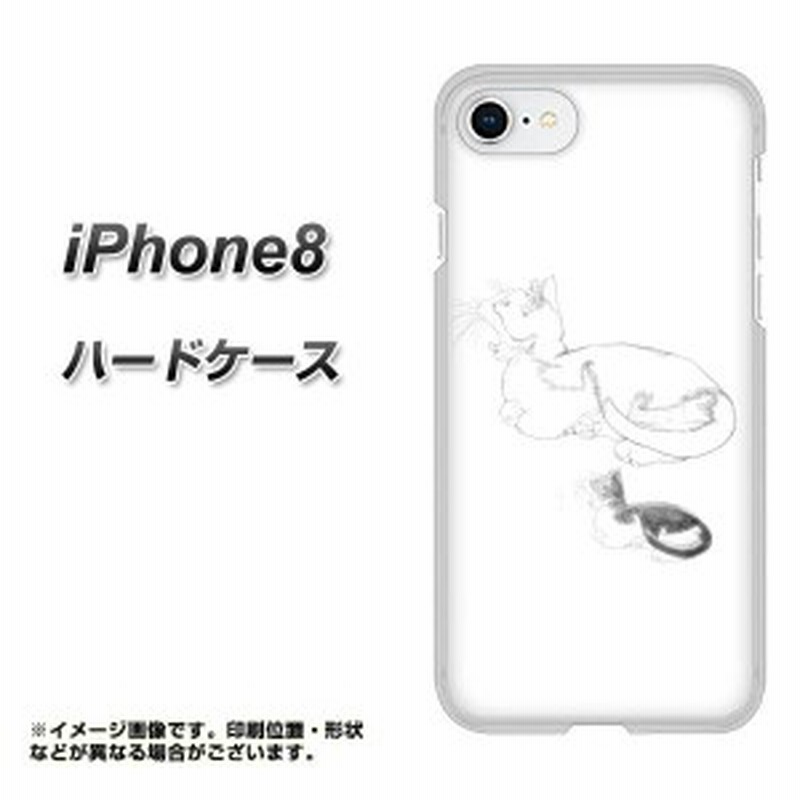 Iphone8 ハードケース カバー Yj156 ネコ 手描き イラスト おしゃれ 素材クリア アイフォン8 Iphone8用 通販 Lineポイント最大1 0 Get Lineショッピング