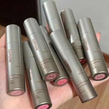~秋天的第一隻口紅！！Cappuvini美式濃縮唇釉 口紅 素顏百搭 啞光 唇彩 平價 學生 女 絲絨國貨 裸色系口紅
