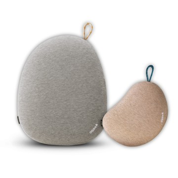 OSIM 幸運石組合(按摩背墊OS-2256+按摩小枕OS-2258)_無線按摩 按摩背墊 按摩椅墊 按摩枕 電動按摩枕