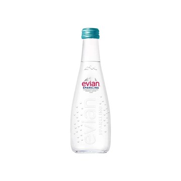 Evian 愛維養氣泡天然礦泉水330ml
