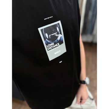 Nor.116 厚磅太空音樂人棉質背心-黑《NORS8002116》