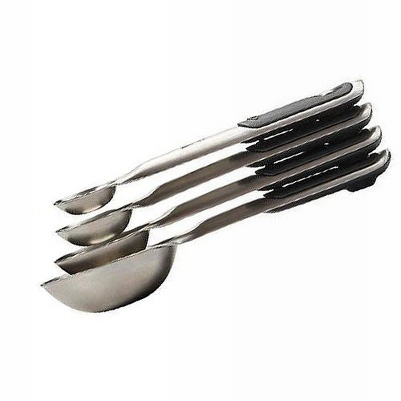 Oxo オクソー ステンレスメジャースプーン4本セット マグネット付きで収納に便利 ステンレス計量スプーン キッチンツール おしゃれ 通販 Lineポイント最大0 5 Get Lineショッピング