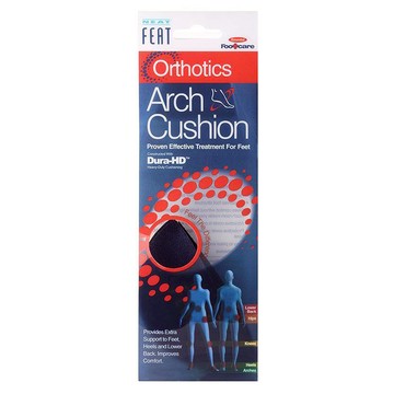 NEAT FEAT 樂活適 足弓舒適自黏鞋墊 高密度EVA複合材料  M  藍色  1雙