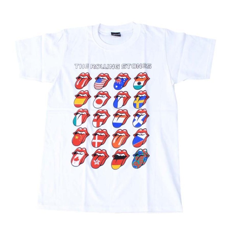 Tシャツ バンドTシャツ ロックTシャツ 半袖 (AG) ローリングストーンズ THE ROLLING STONES 1 WHT S/S 白 |  LINEショッピング