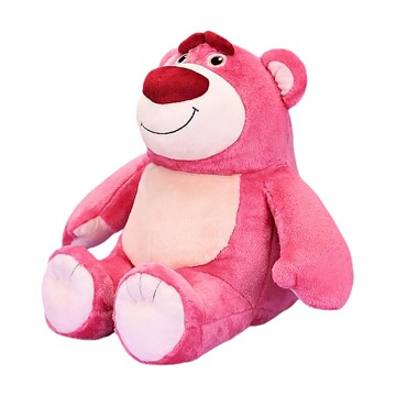 KHTOY 熊抱哥坐姿款 電影版 12吋 粉色 絨毛娃娃  1個