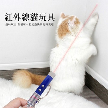 紅外線逗貓棒 逗貓燈 附電池 紙卡包裝 貓玩具 逗貓玩具