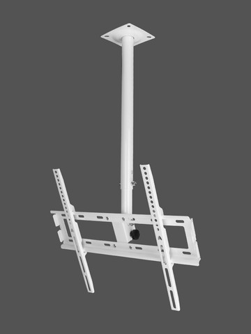 電視機吊架 白色吊頂支架32-55寸廣告燈箱天花板吸架伸縮旋轉掛架【MJ4989】
