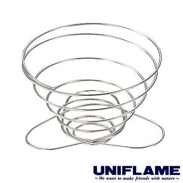 【日本UNIFLAME】UNIFLAME 不鏽鋼 咖啡濾架-二杯 U664025