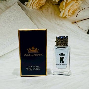 Dolce&Gabbana D&G K 王者之心 淡香水 5ml 小香水 隨身瓶｜雙12嘉年華⚡專櫃 美妝 香氛 保養 禮享保養 香約聖誕