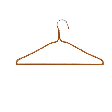 HIKOYA 和彥家 亮彩簡約防滑衣架 10入  軟性PVC包覆不刮傷衣物  MIT台灣製  顏色隨機  1組