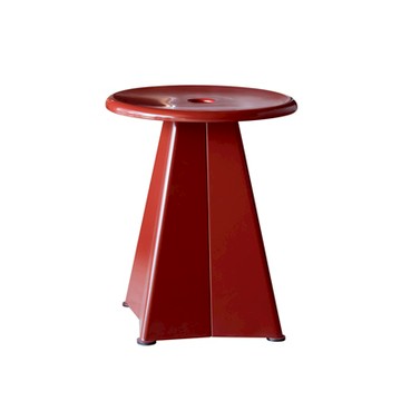 Tabouret Metallique 金屬邊几凳（東洋紅）