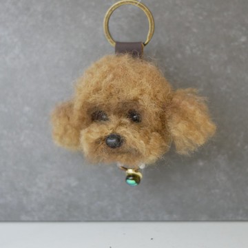 鑰匙圈 羊毛氈 寵物客製 公仔 feiwa霏娃手作