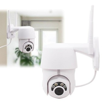 『時尚監控館』台灣現貨 EC76 無線WIFI雙天線監視器 旋轉雲台 移動偵測 雙向對話  1080P錄影