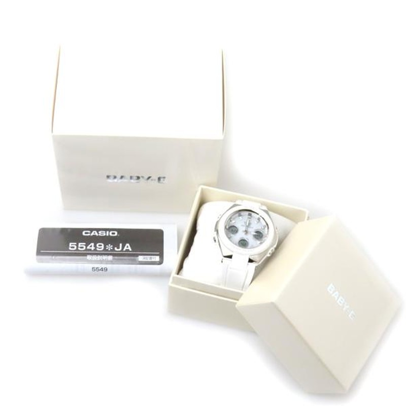CASIO BABY-G 5549 ホワイト CASIO - Baby-G 5549 JA G-SHOCK 定価32400円の通販 by 084682｜カシオ