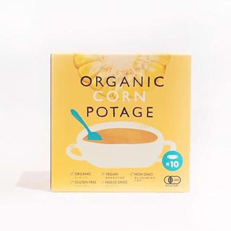 コストココスモス食品 ORGANIC CORN POTAGE 有機コーンポタージュ 10食入