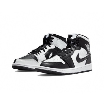 Air Jordan 1 Mid Invert Split Black White 黑白 陰陽 高筒 DR0501-101