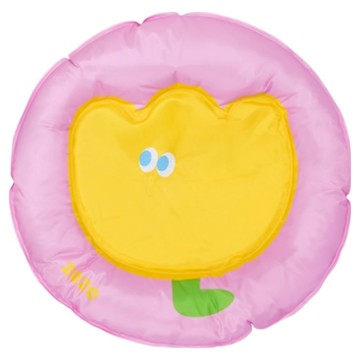 zeze 鬱金香寵物冰床  1個  65 x 65cm  黃色